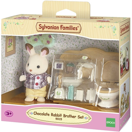 Sylvanian Families® Sett Med Brother Chocolate Bunny (Bad)