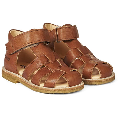 Angulus Nybegynner Sandal M. Borrelås Cognac