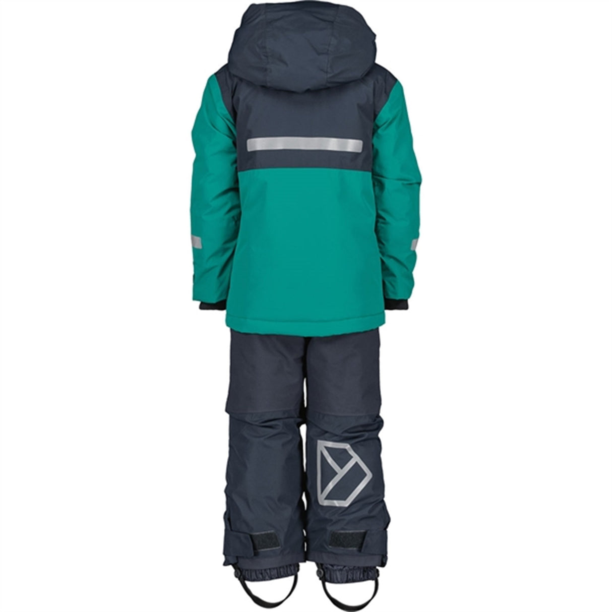 Didriksons Petrol Green Skare Kids Sett 2