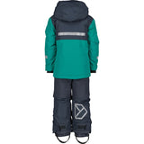 Didriksons Petrol Green Skare Kids Sett 2