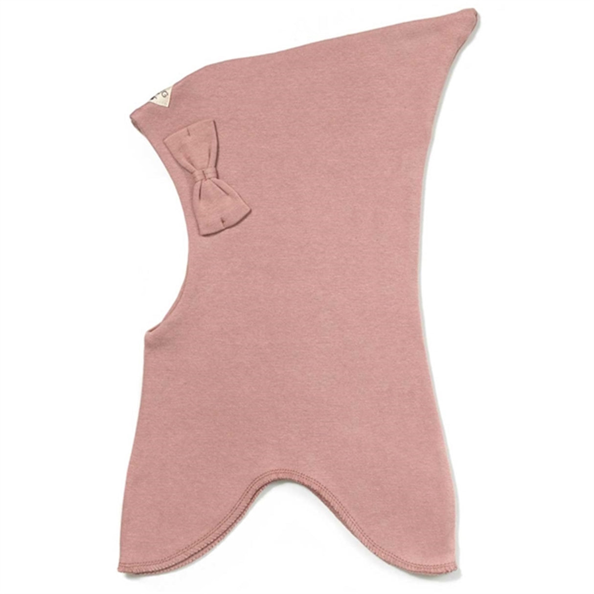 Racing Kids Top Elephant Hat Bow 2-lags Dusty Rose