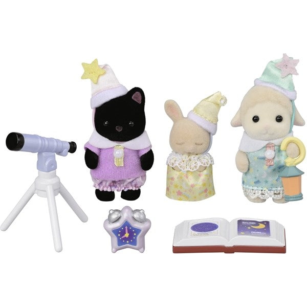 Sylvanian Families® Barnehagevenner - Sleepover Party Trio