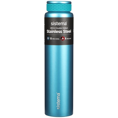 Sistema Stainless Steel Drikkeflaske 280 ml Teal