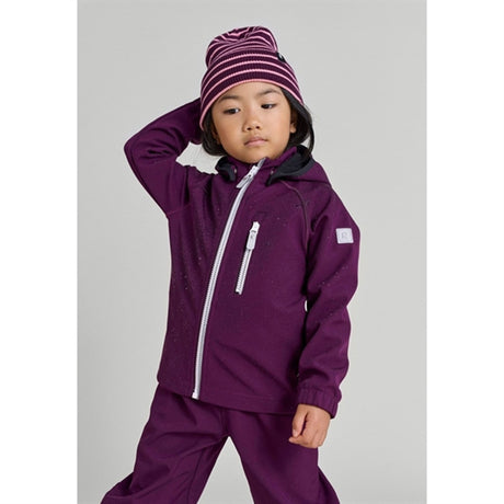 Reima Softshell Jakke Vantti Deep purple