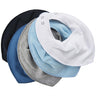 Pippi Bandana Smekke 5-pakning Light dusty blue