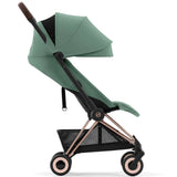 Cybex Coya Barnevogn Rosegold Leaf Green 5