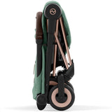 Cybex Coya Barnevogn Rosegold Leaf Green 9