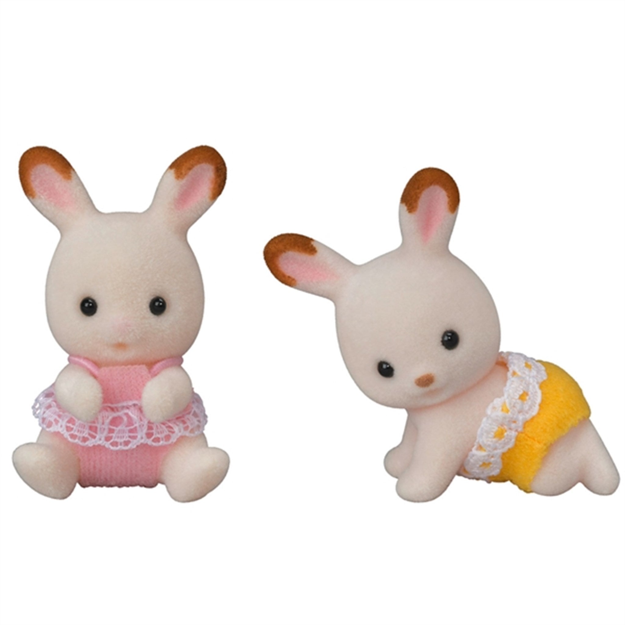 Sylvanian Families® Sett Med Chocolate Bunny Twins (Vogn) 6