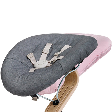 Nomi Baby Madras Dark Grey/Pale Pink