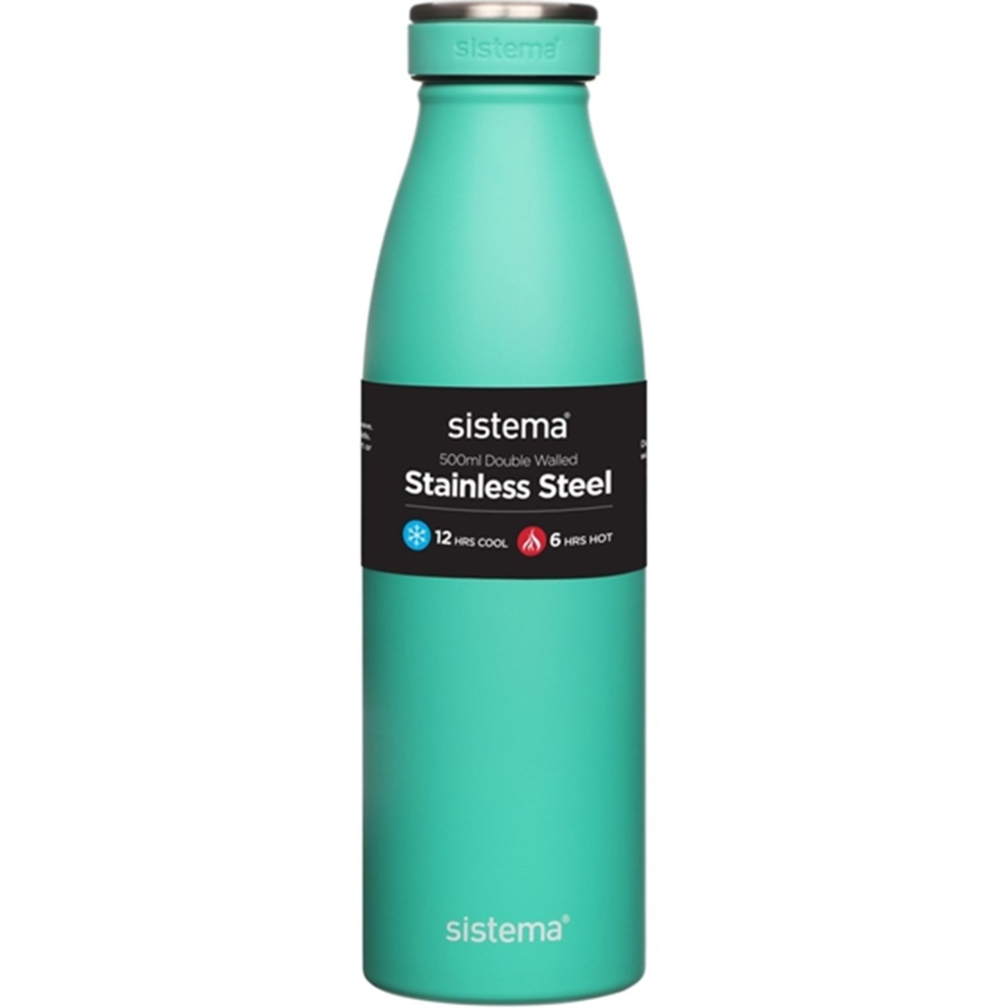 Sistema Stainless Steel Drikkeflaske 500 ml Minty Teal