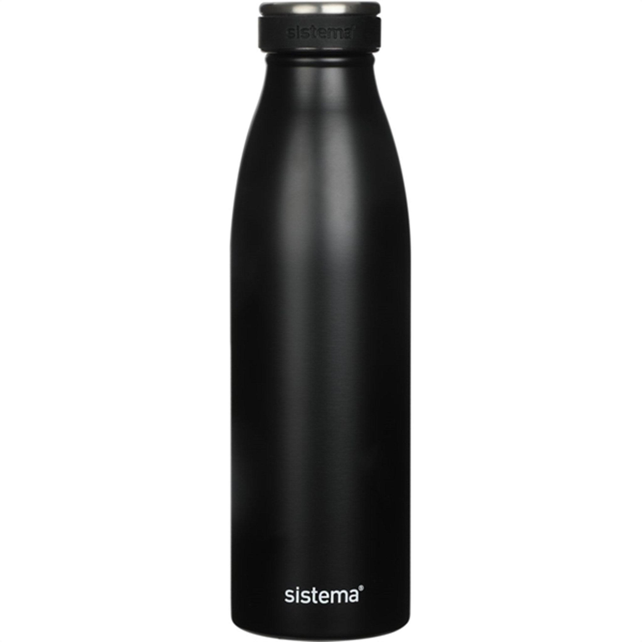 Sistema Stainless Steel Drikkeflaske 500 ml Black 4