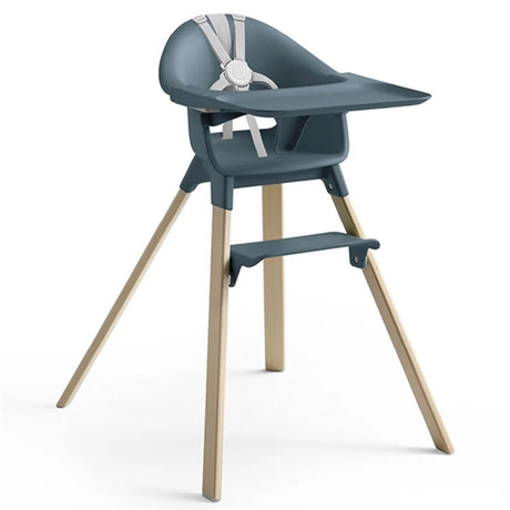 Stokke® Clikk™ Høy Stol Fjord Blue