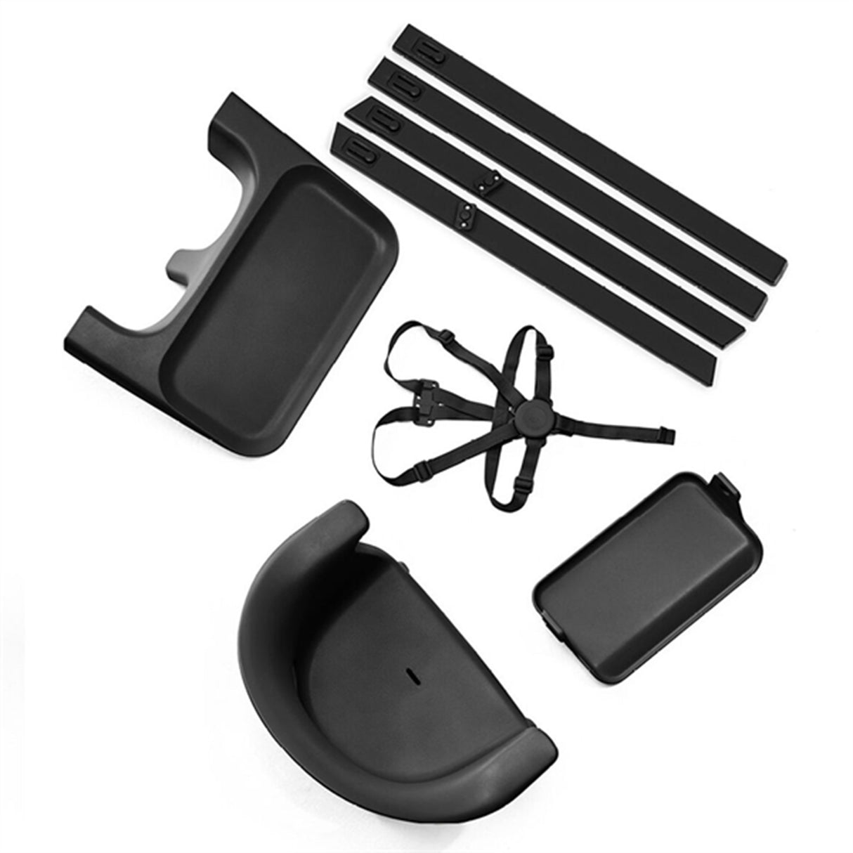 Stokke® Clikk™ Højstol Midnight Black Inkl. Transport Taske 7