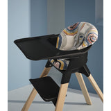 Stokke® Clikk™ Høy Stol Black Natural