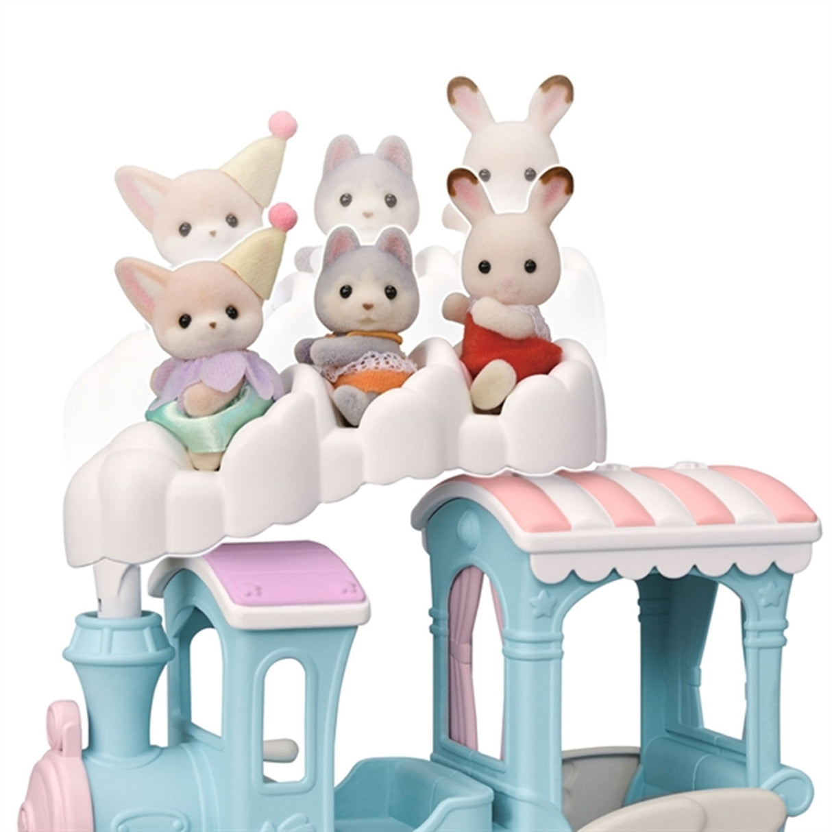 Sylvanian Families® Flygende Sky Regnbuetog