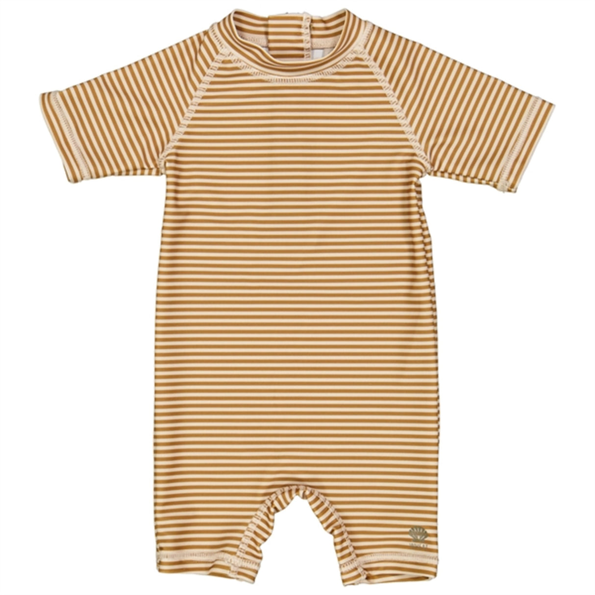 Wheat Golden Green Stripe Cas Badedrakt