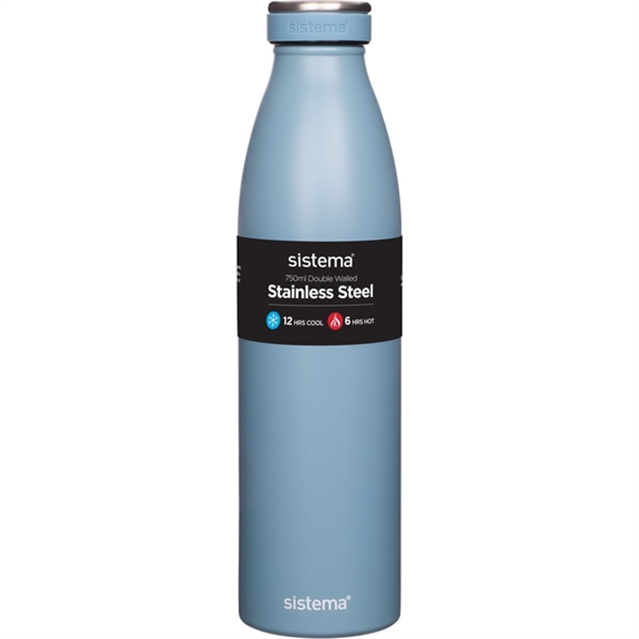 Sistema Stainless Steel Drikkeflaske 750 ml Coast Blue