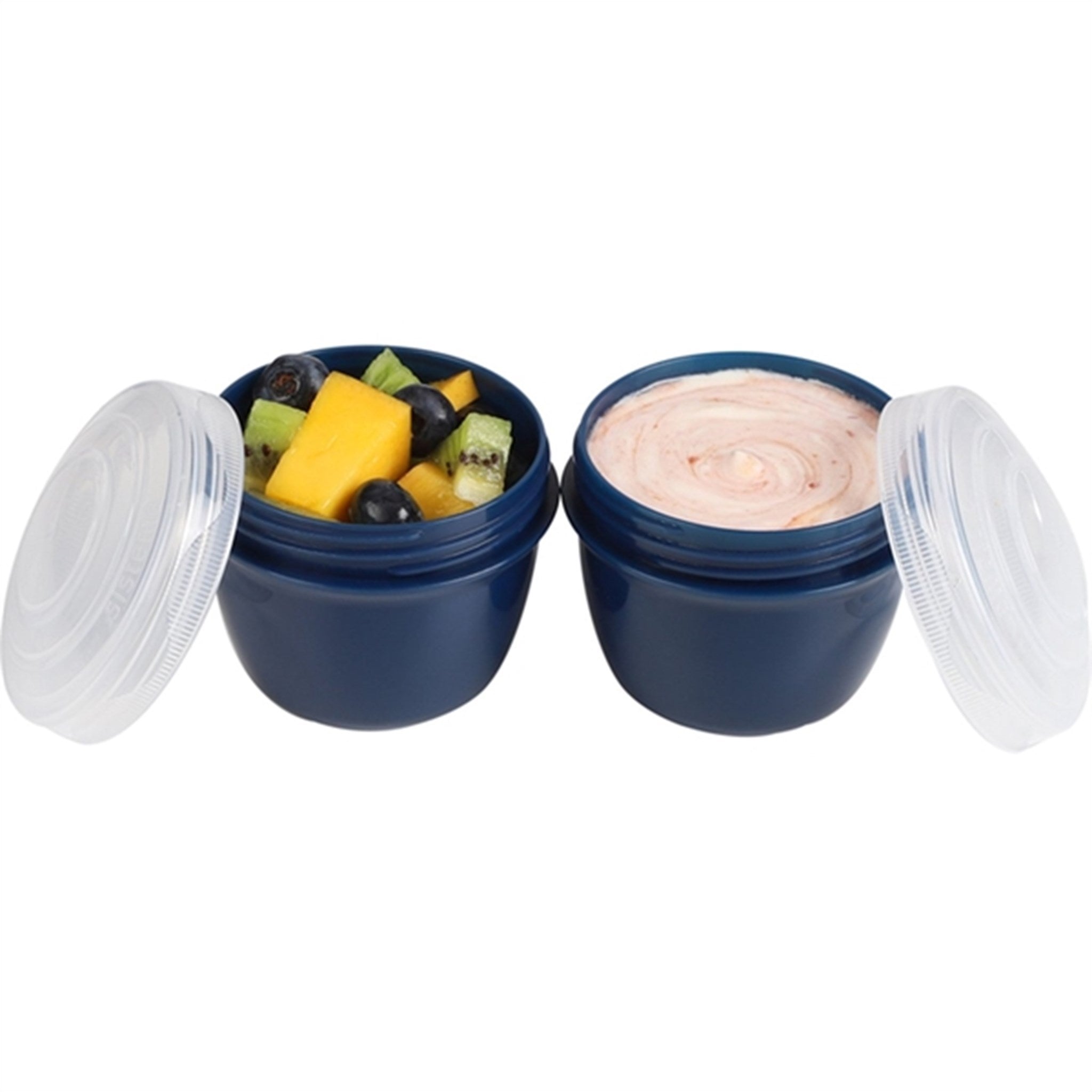 Sistema Renew To-Go Yoghurtbeholder 2-pakning Blå 2
