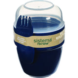 Sistema Renew To Go Snack Matboks 515 ml Blå