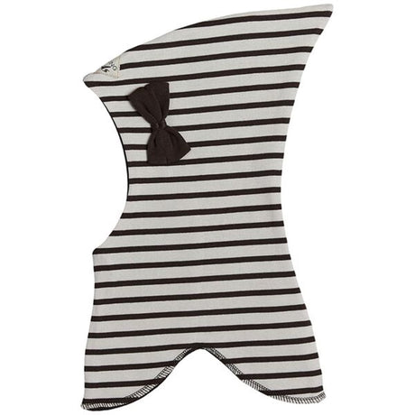 Racing Kids Elephant Hat Top Bow Stripe Brun / Hvit