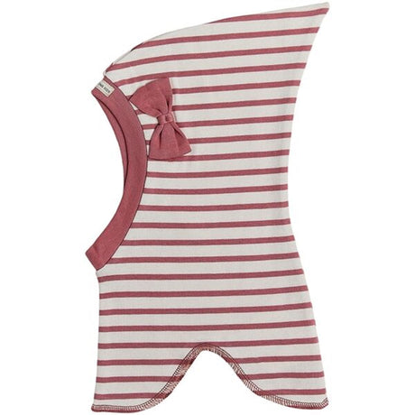 Racing Kids Elephant Hat Top Bow Stripe Lys Rosa / Hvit