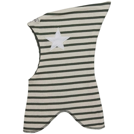 Racing Kids Top Elephant Hat Turtle Green / Eggshell