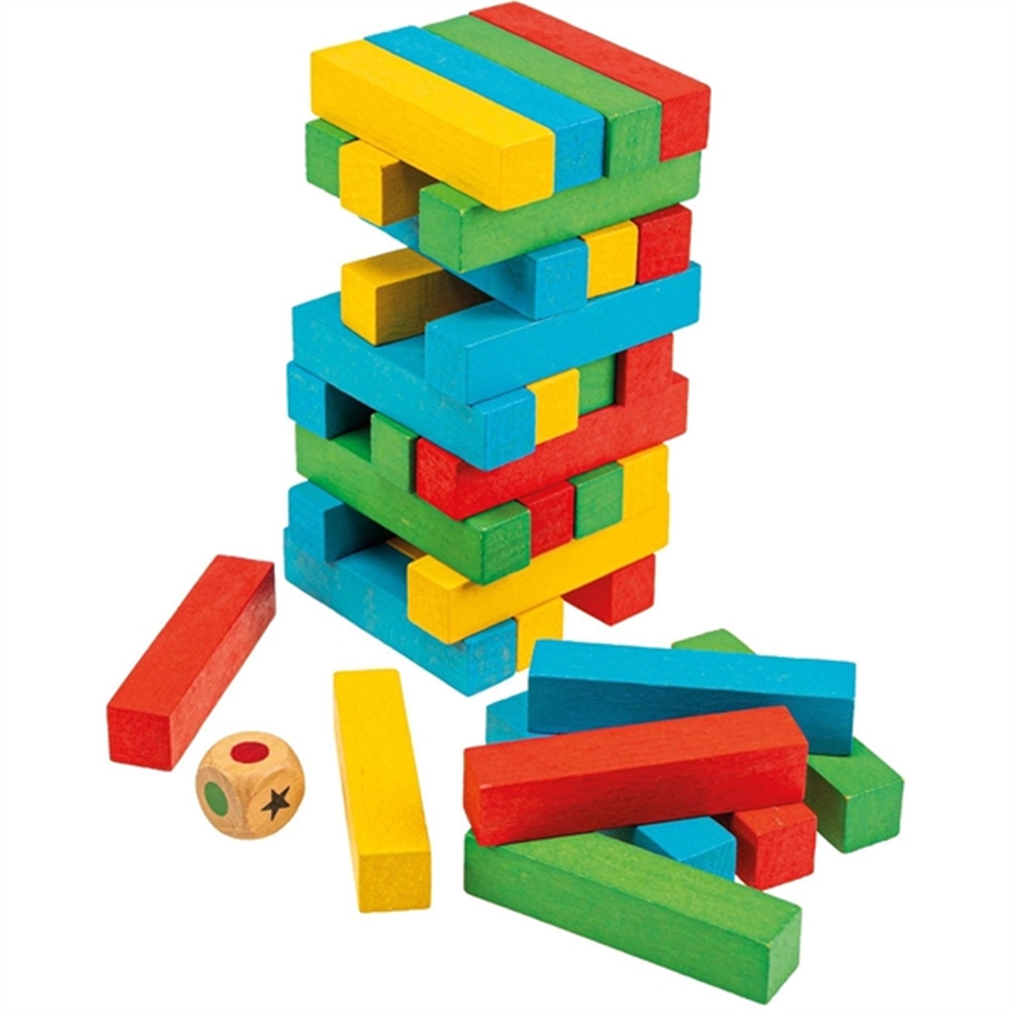 Tactic Games Trendy Colourful Tower 2
