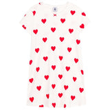 Petit Bateau Kjole White/Red