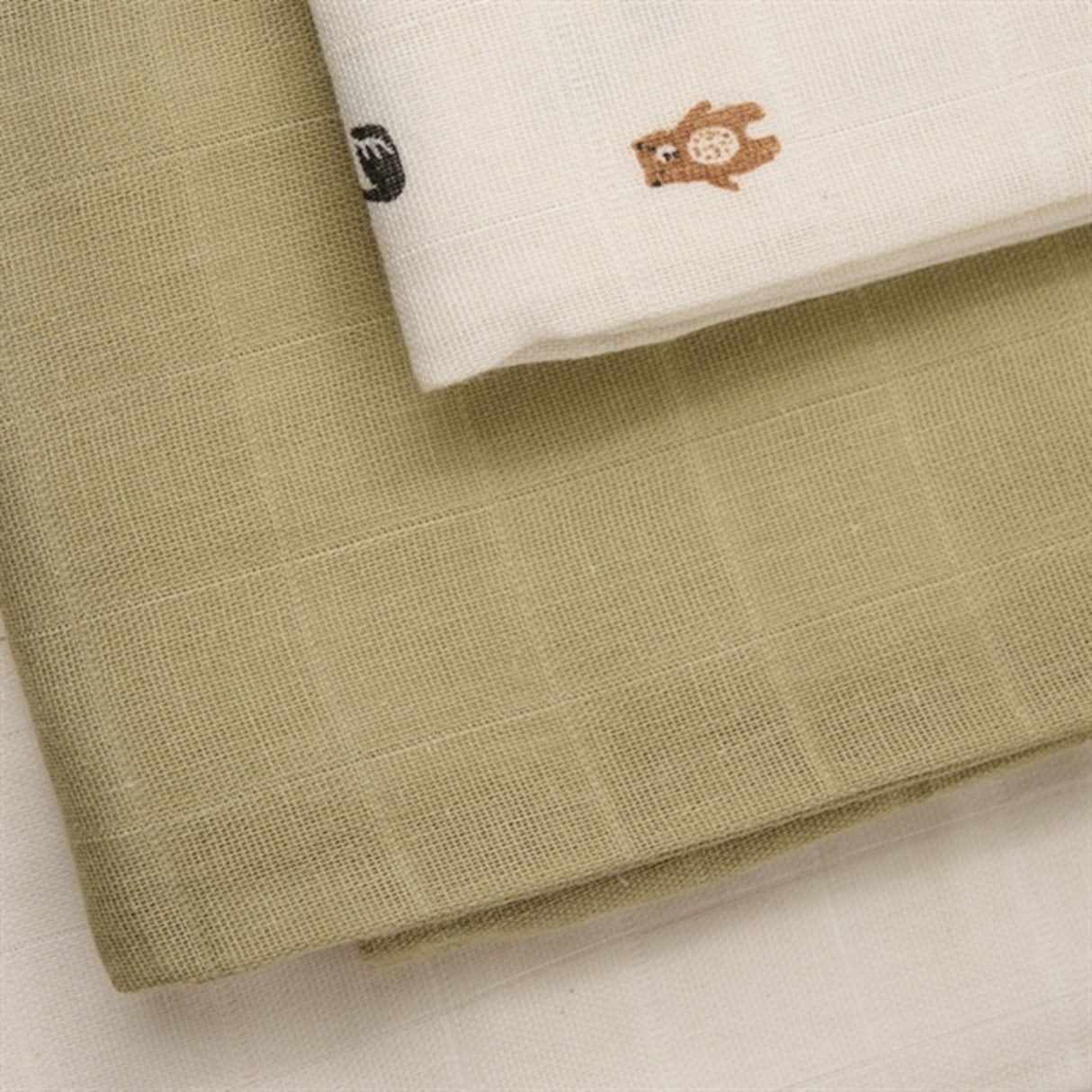 Pippi Økologiske Stoll Bleier 4-pakning Woodsmoke