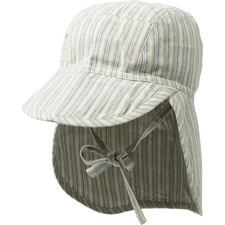 Wheat Aquablue Stripe Solhatt Albert