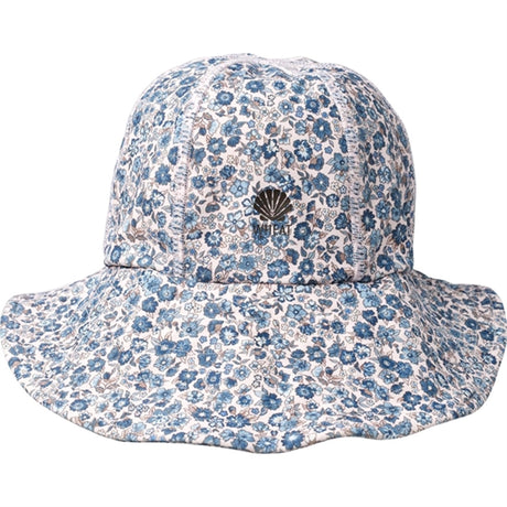 Wheat Blue Flower Meadow UV Solhatt 2