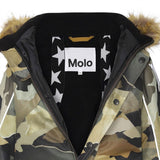 Molo Dress Autumn Camo Polaris Fur 2