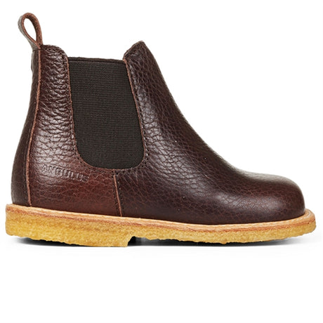 Angulus Begynner Chelsea Støvel Dark Brown/Brown 2