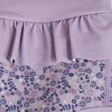 Color Kids Babybadebukser med Frill AOP Lavender Mist