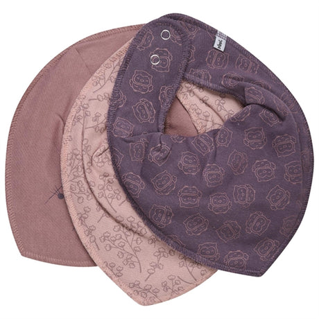 Pippi Bandana Smekke 3-pakning Burlwood