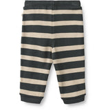 Wheat Dark Stripe Soft Sweatpants Leo 3