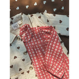 Flöss Ally Kjole Heart Gingham 5