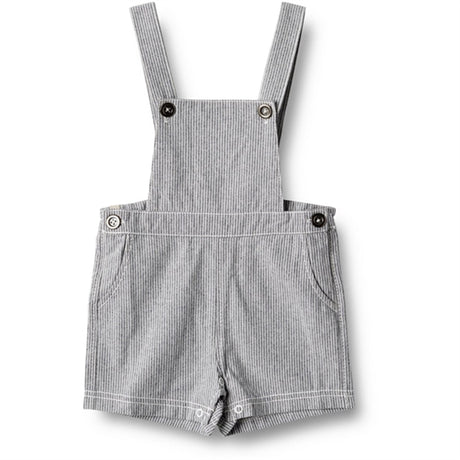 Wheat Denim Stripe Overall Erik