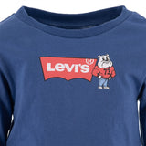 Levi's Mascot Batwing Crewneck T-shirt Blue 2