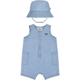 Levi's Denim Romper Og Bøllehatt Summer Wind