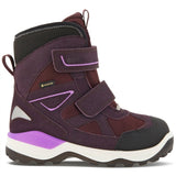 Ecco Snow Mountain Mid-Cut Støvle Black/Fig/Fig