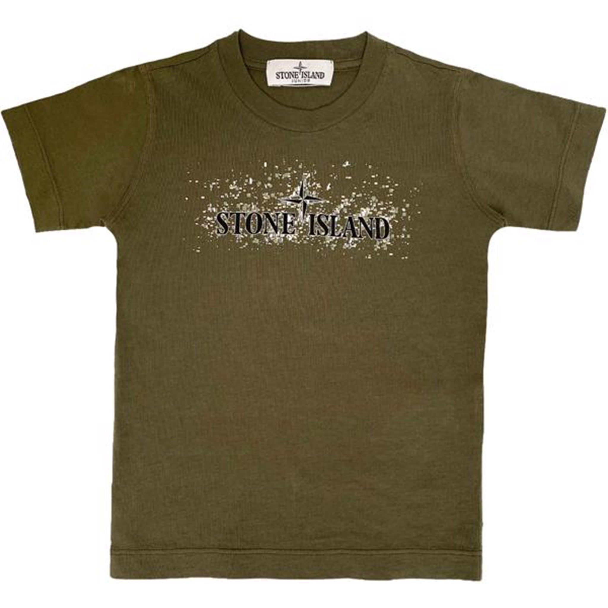 Stone Island Junior T-shirt Print Dark Green