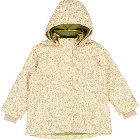 Wheat Jakke m. Fleece Gry Tech Wild Flowers