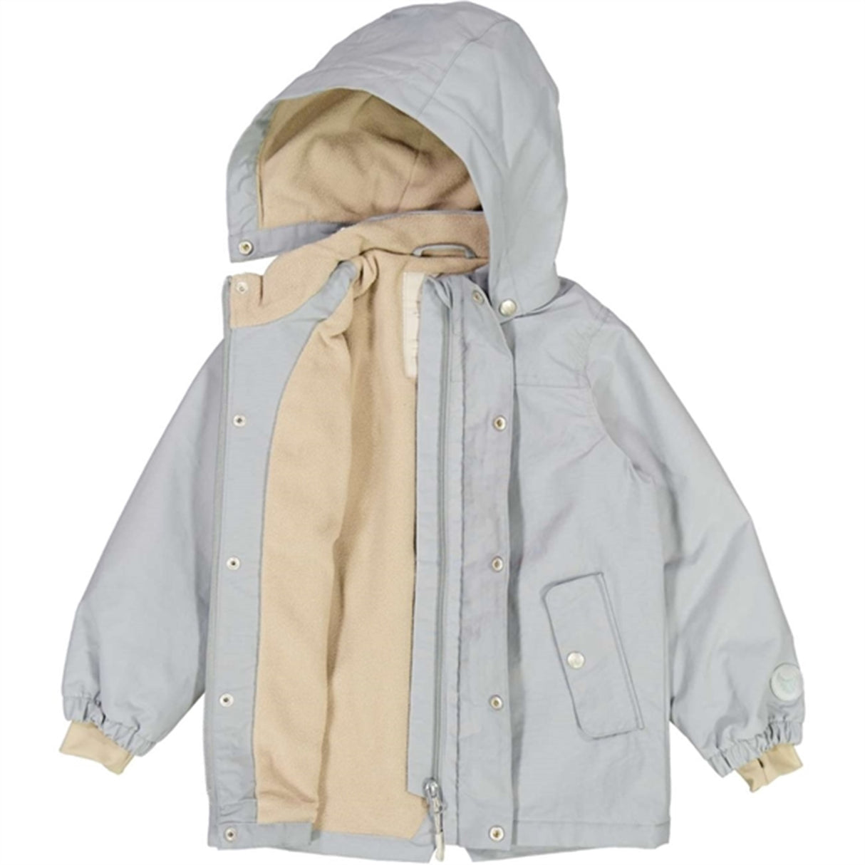 Wheat Jakke m. Fleece Karl Tech Cloudy Sky 3