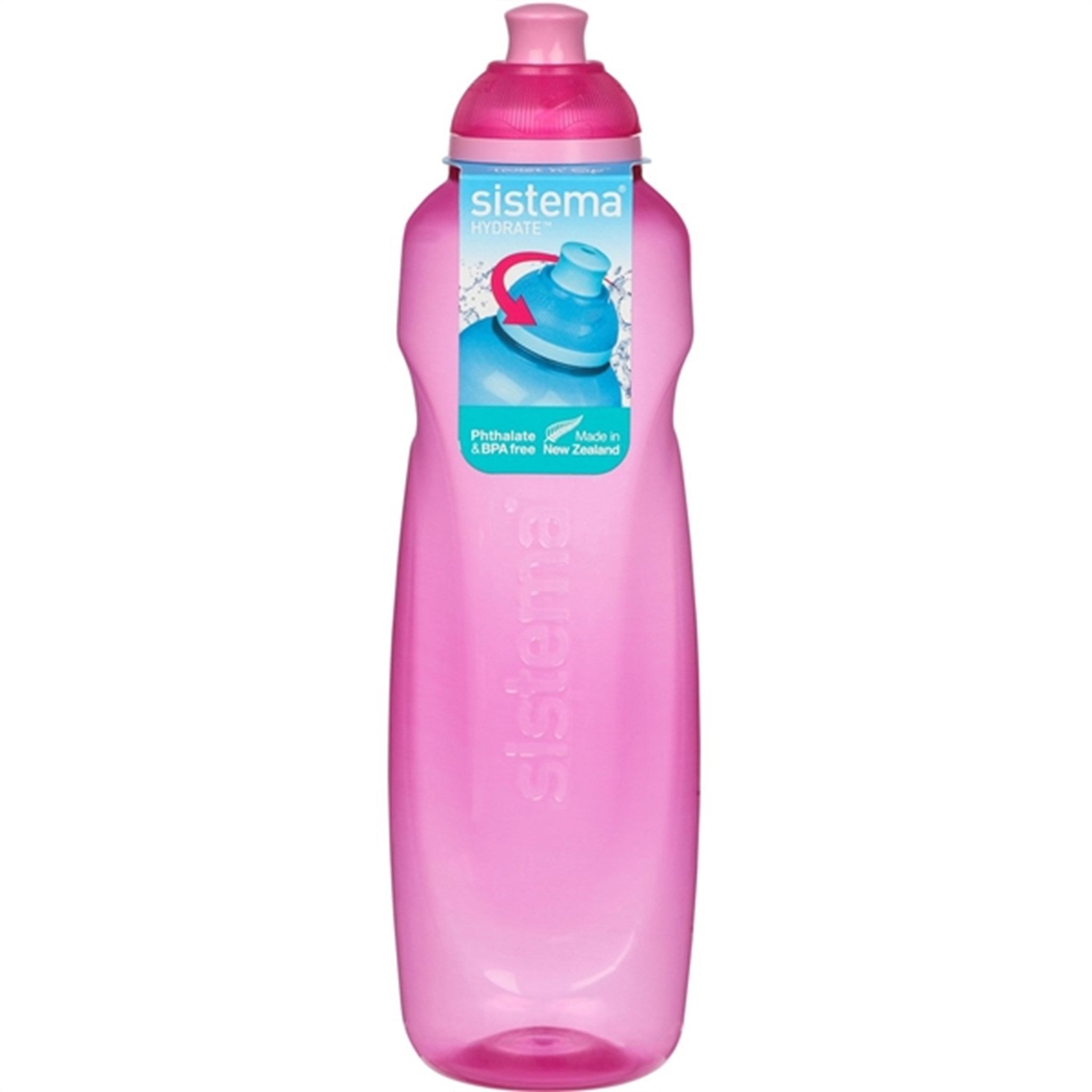 Sistema Twist 'n' Sip Helix Drikkeflaske 600 ml Pink 5