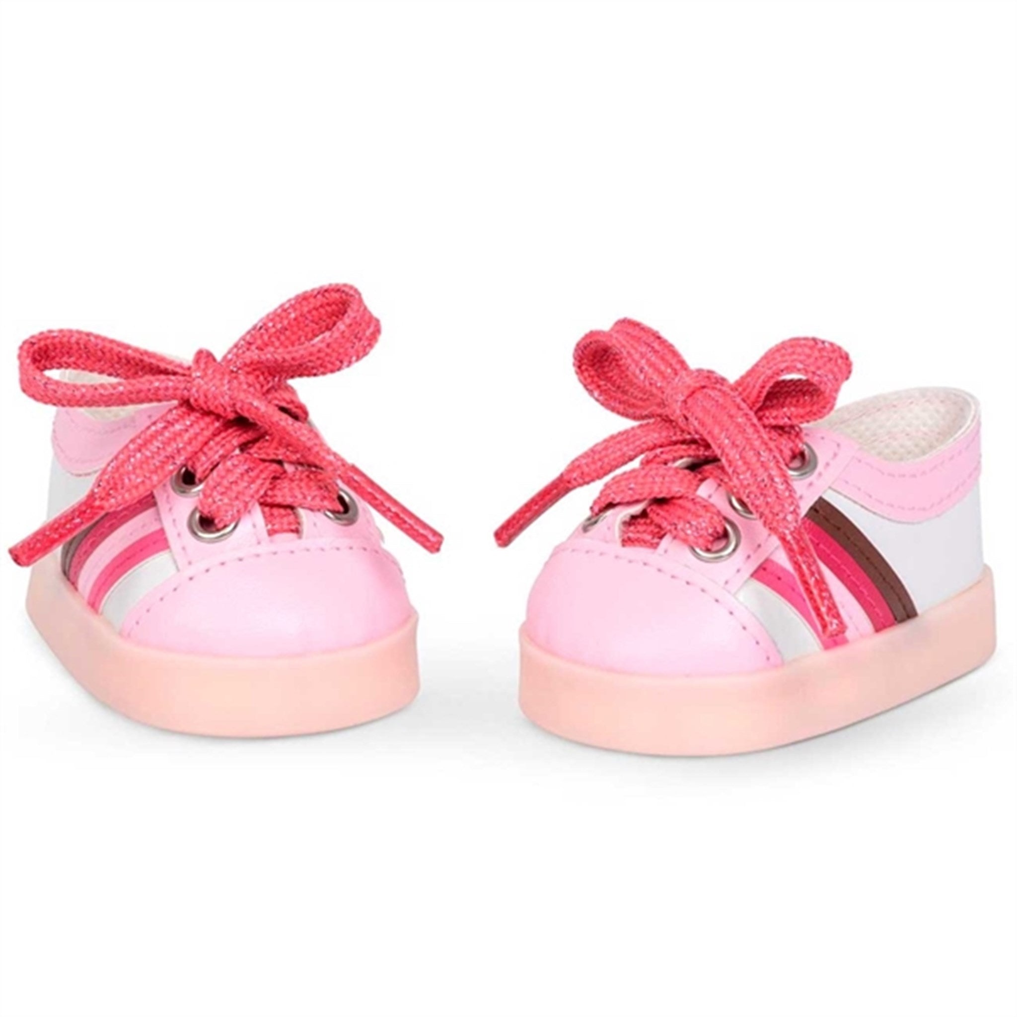 Our Generation Doll Shoes w. Light Lyserød