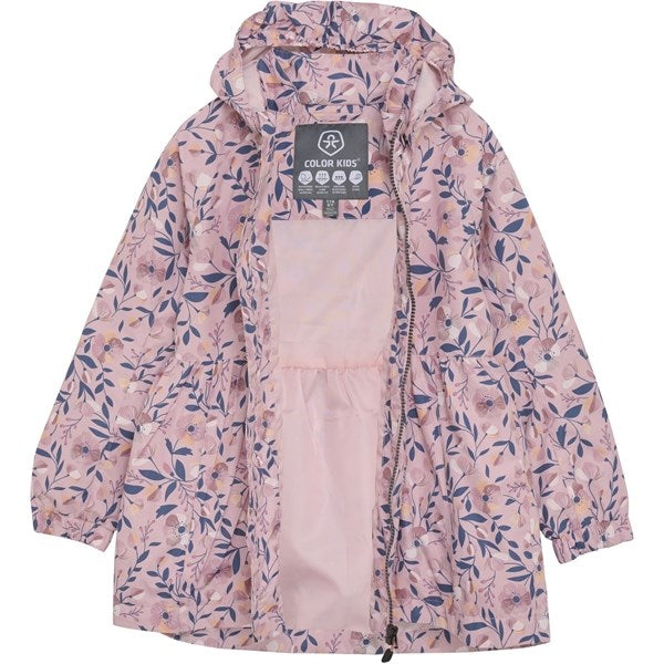 Color Kids Jakke AOP Bleached Mauve 4