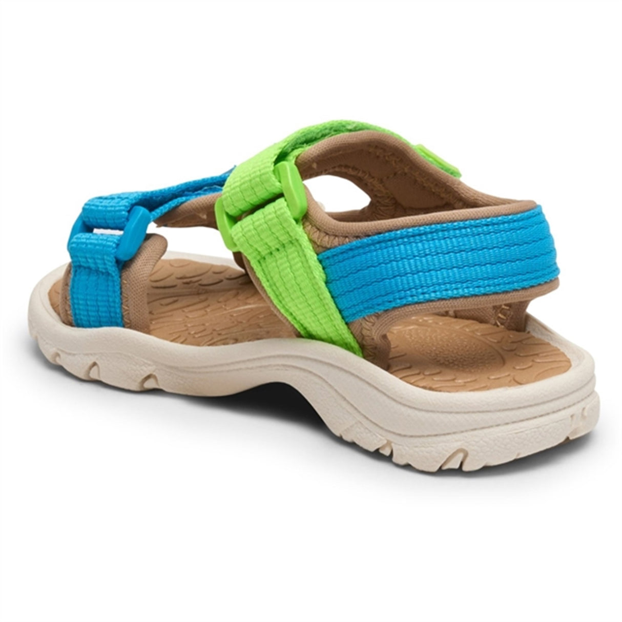 Bisgaard Nico Sandal Bright Blue/Green