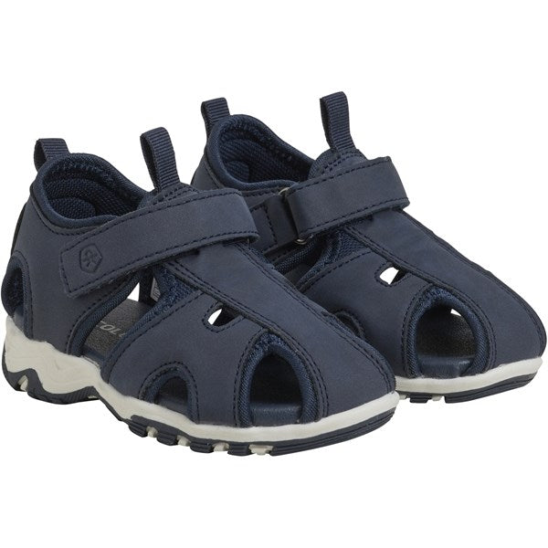 Color Kids Baby Sandaler med Borrelås Stropp Total Eclipse