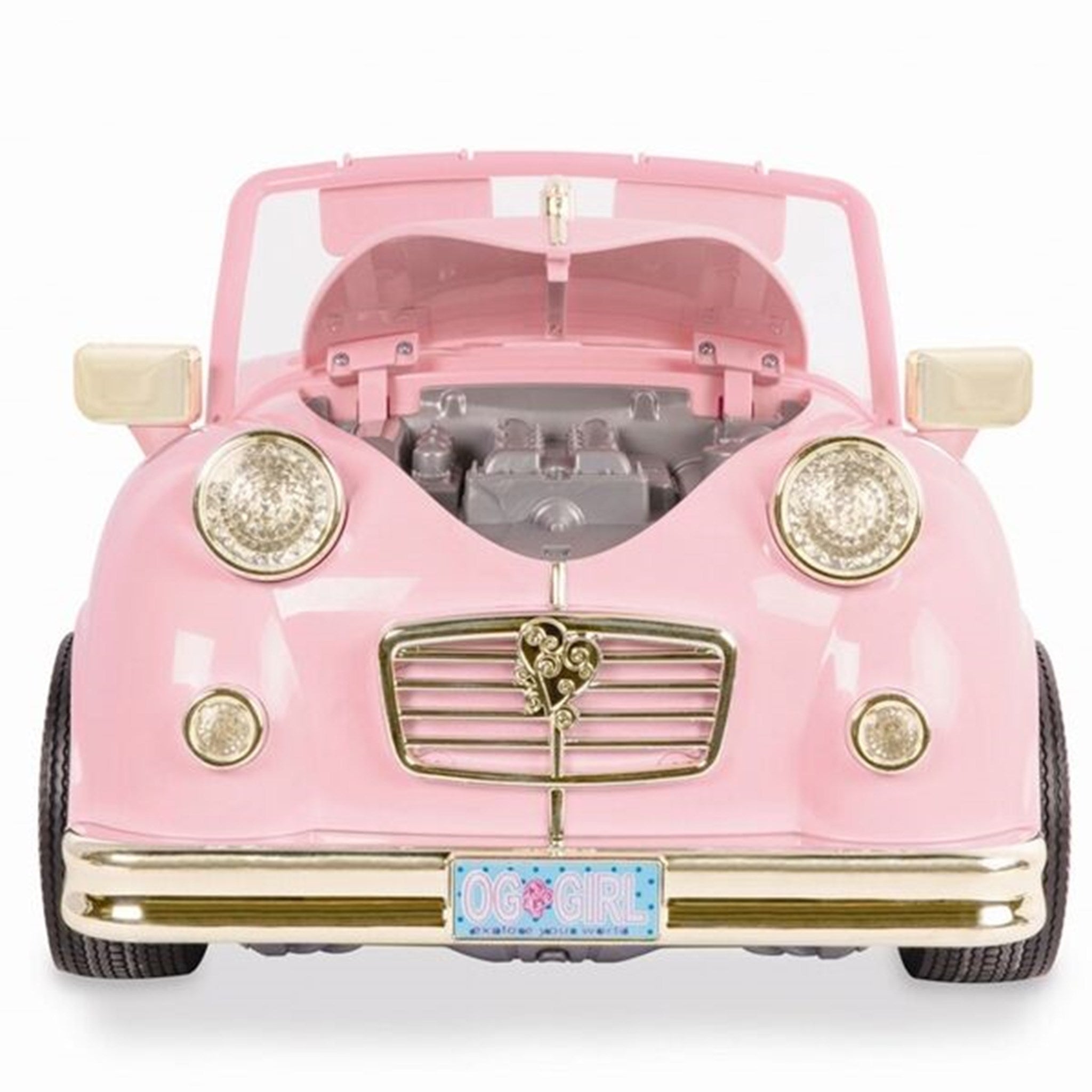 Our Generation Retro Car Pink 2